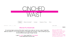 Desktop Screenshot of cinchedatthewaist.com